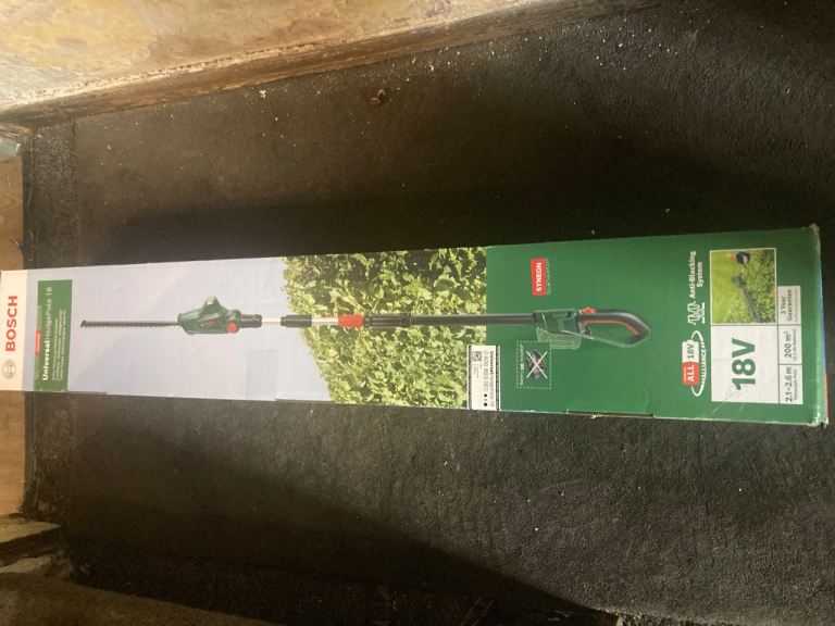 Bosch 18V Cordless Hedge Trimmer – Brand New in Box
