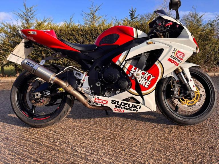 2007 07 SUZUKI GSXR 600 K6 GSXR600 LUCKY STRIKE SPORT SUPERSPORT GSXR-600 