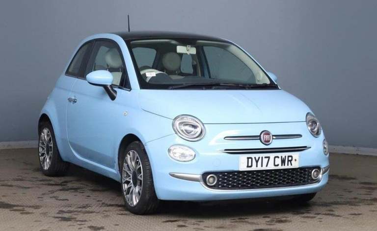 2017 Fiat 500 1.2 Lounge 3dr HATCHBACK PETROL Manual