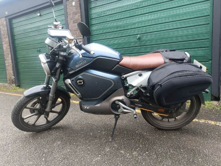 Super Soco TC 2021 (50cc electric motorcycle motorbike)