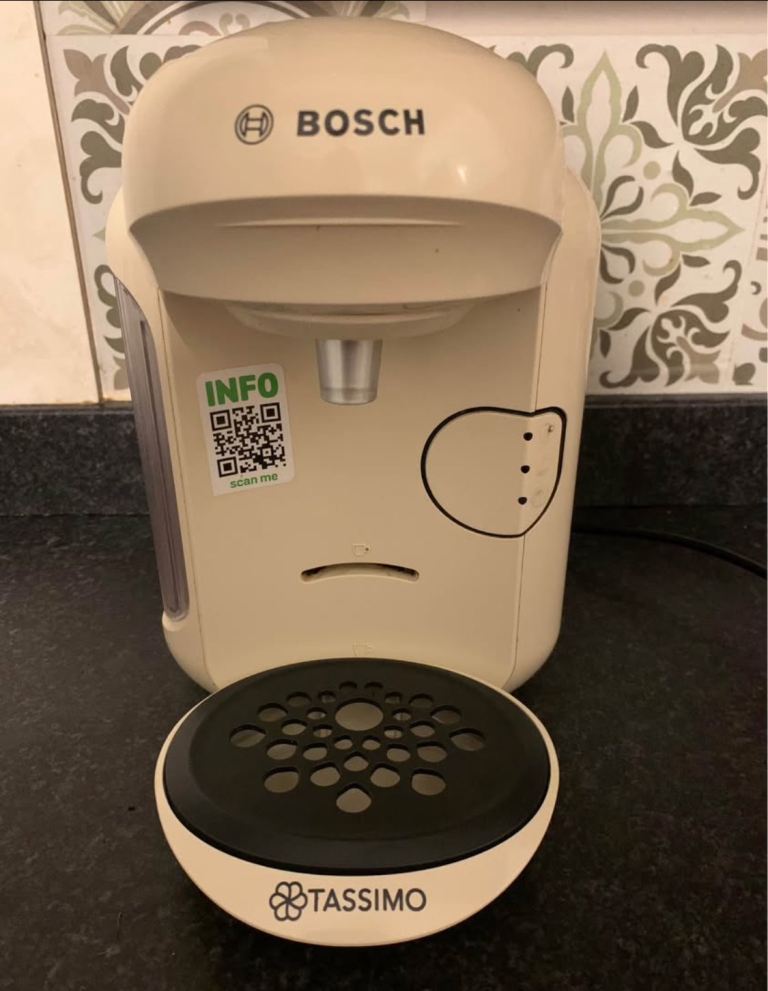Microwave and coffee machine 