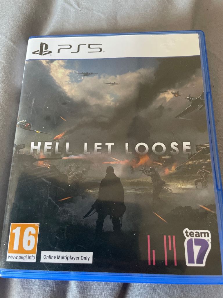 PS5 Game - Hell Let Loose (Physical disc, Used)