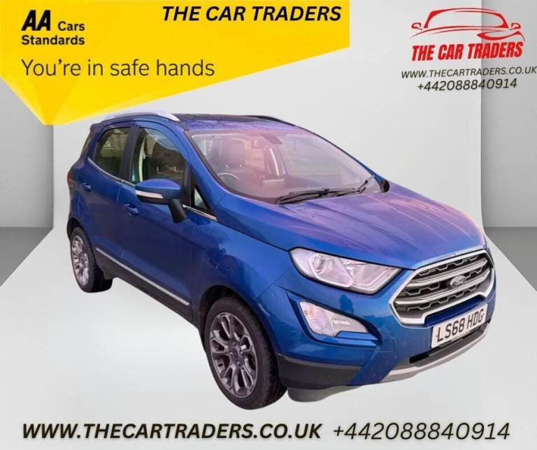 2018 Ford Ecosport 1.0T EcoBoost Titanium SUV 5dr Petrol Auto Euro 6 (s/s) (125 ps) SUV Petrol Au...