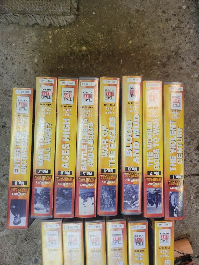 The century of warfare vhs collection time life