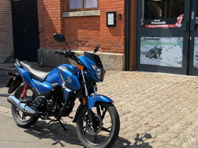 2026 Honda CB125F motorcycle - CBT friendly in Blue