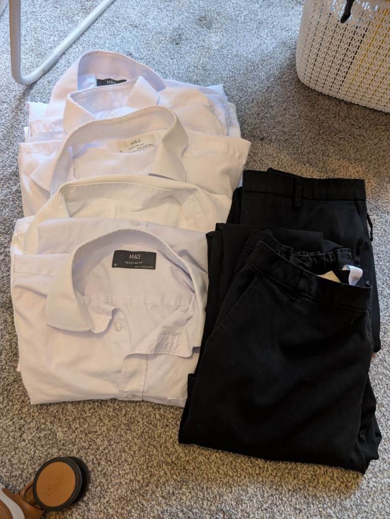 School shirt and trousers 