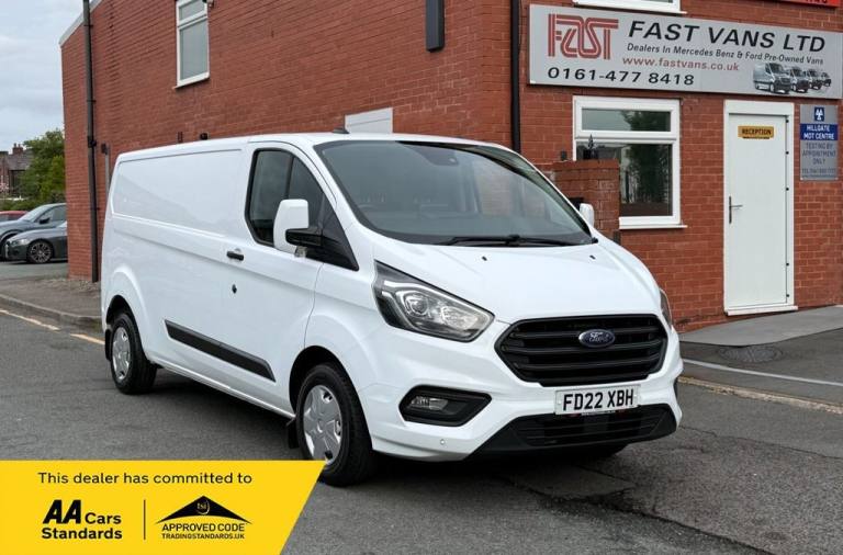 2022 Ford Transit Custom 2.0 EcoBlue 130ps Low Roof Trend Van PANEL VAN DIESEL Manual