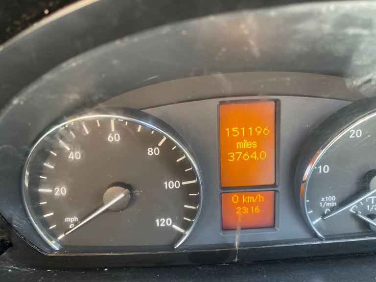 Mercedes Sprinter Fridge (-1C) ULEZ Euro 6 Lwb 2017 152k miles Mot,No Vat.