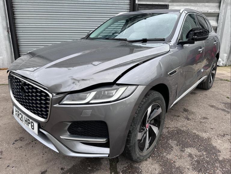 2021 21 REG JAGUAR F-PACE S 2.0 MHEV AWD DAMAGED REPAIRABLE SALVAGE