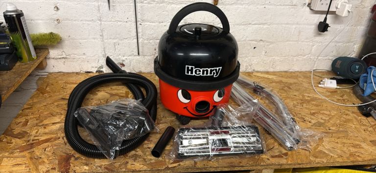 Henry Vacuum Cleaner with Accessories – Good Condition