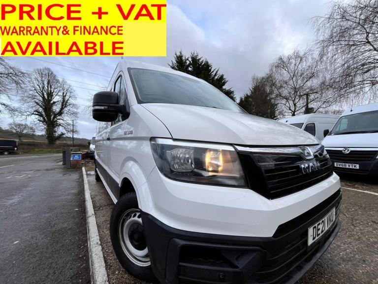 2021 MAN TGE 2.0 3140d Auto FWD LWB High Roof Euro 6 PANEL VAN Diesel Automatic