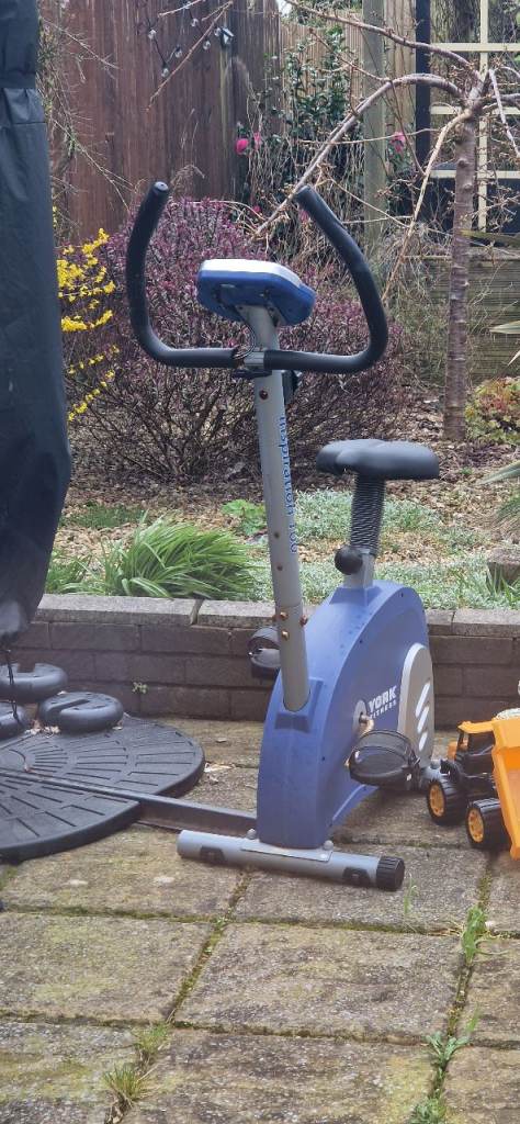 York Exercise Bike – Good Condition, Blue