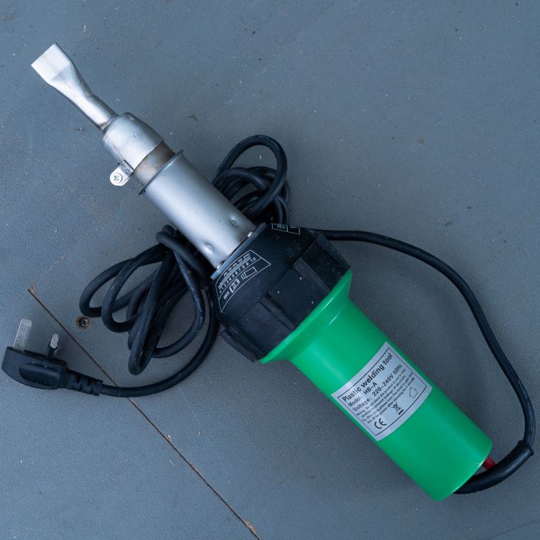 HB-A Plastic Welding Tool Kit Hot Air Welder With Case & Accessories