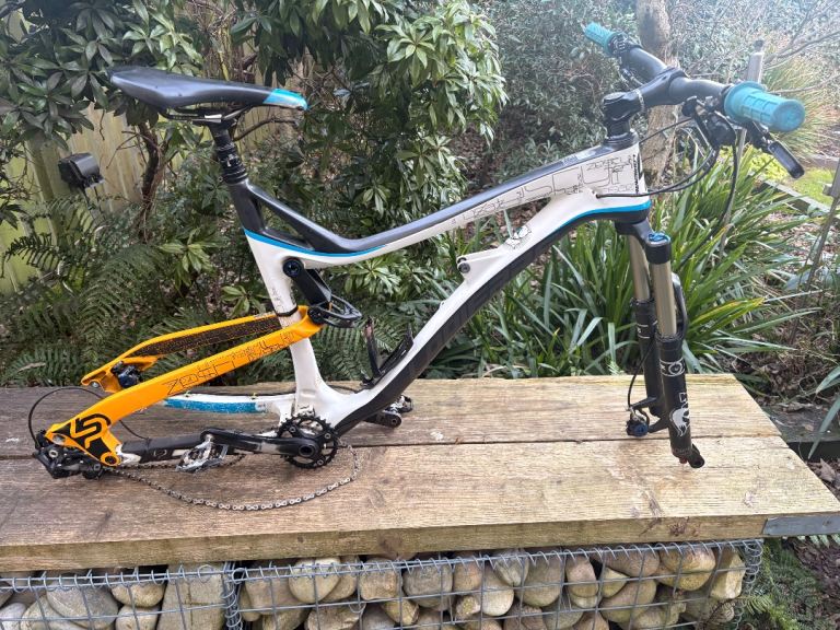 Lapierre Zesty AM 727 Full Suspension MTB Frame & Components - XL - Project Bike