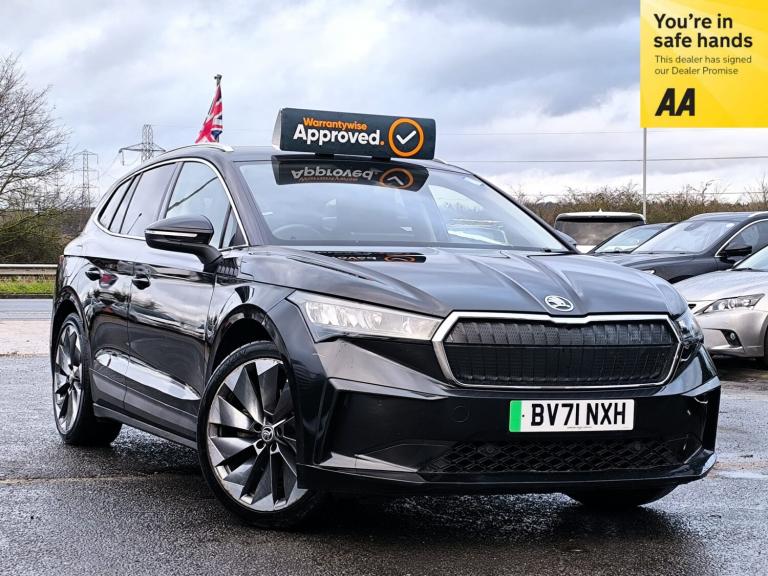 2021 Skoda Enyaq Electric 62kWh 60 PCO Ready 5 Seats SUV Leather 5dr ULEZ Compliant SUV Electric ...