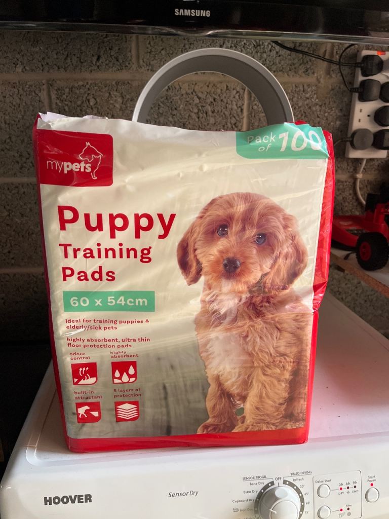 Free - large pack of puppy pads