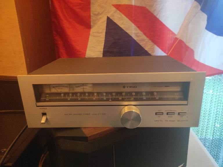 Trio KT-313L AM/FM Stereo Tuner fully tested  g w c & cleaned 