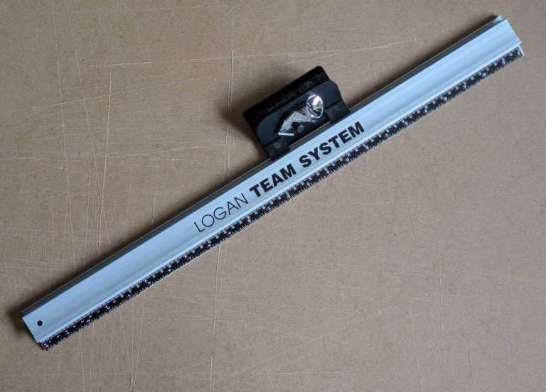 Picture Framing LOGAN 24" Straight Rule & Model 302 Push Style Bevel Head Cutter