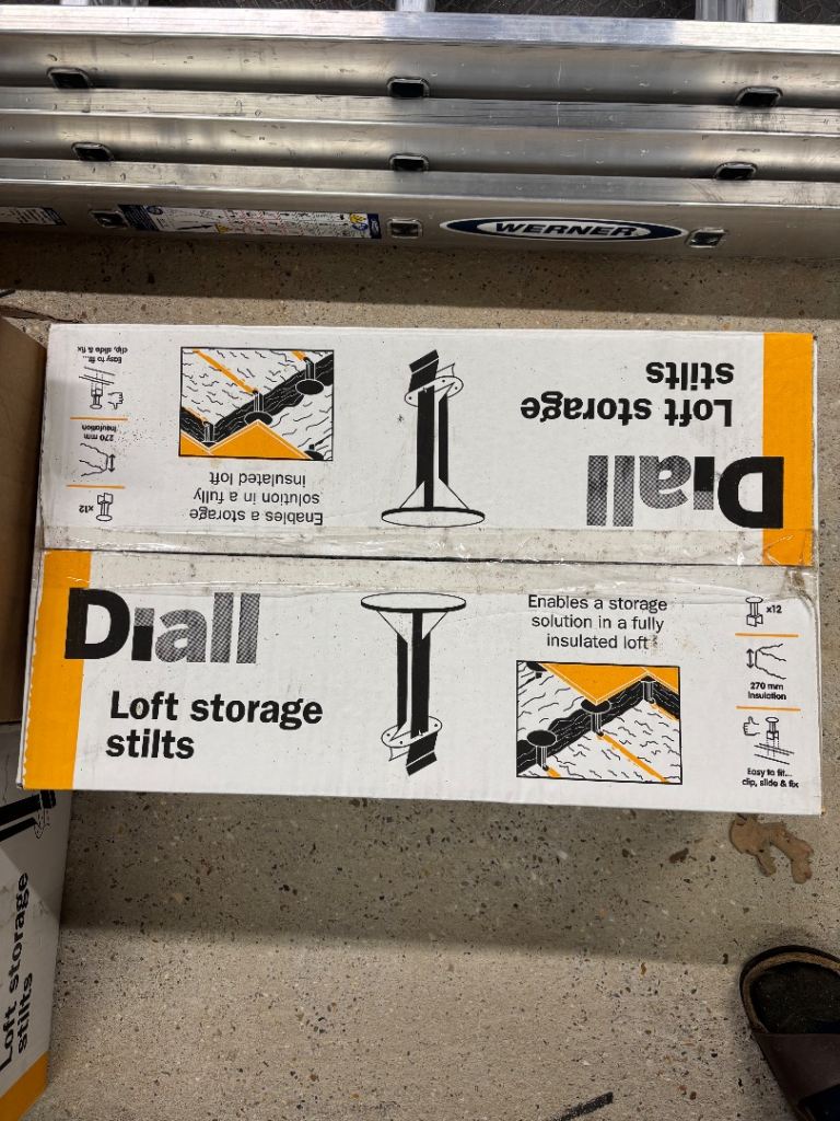 Diall Loft Storage Stilts - 270mm