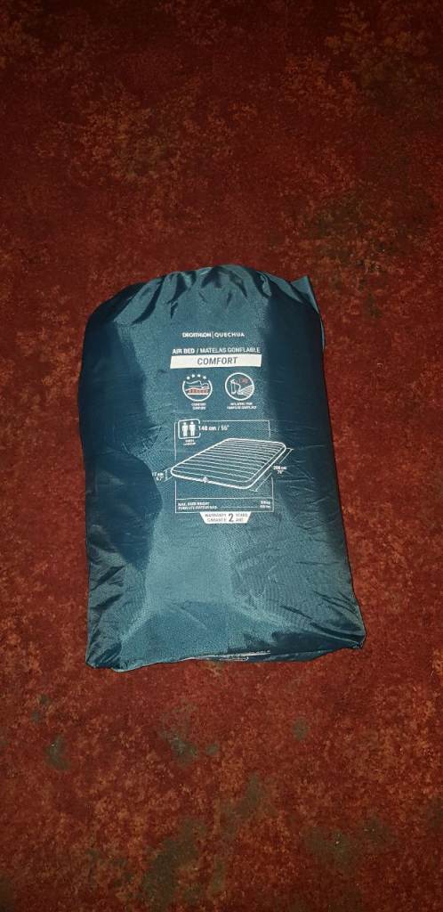 Inflatable air bed double 