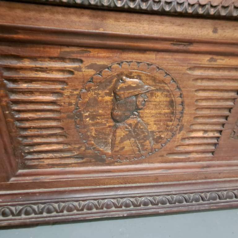 Antique Italian Cassone / marriage chest