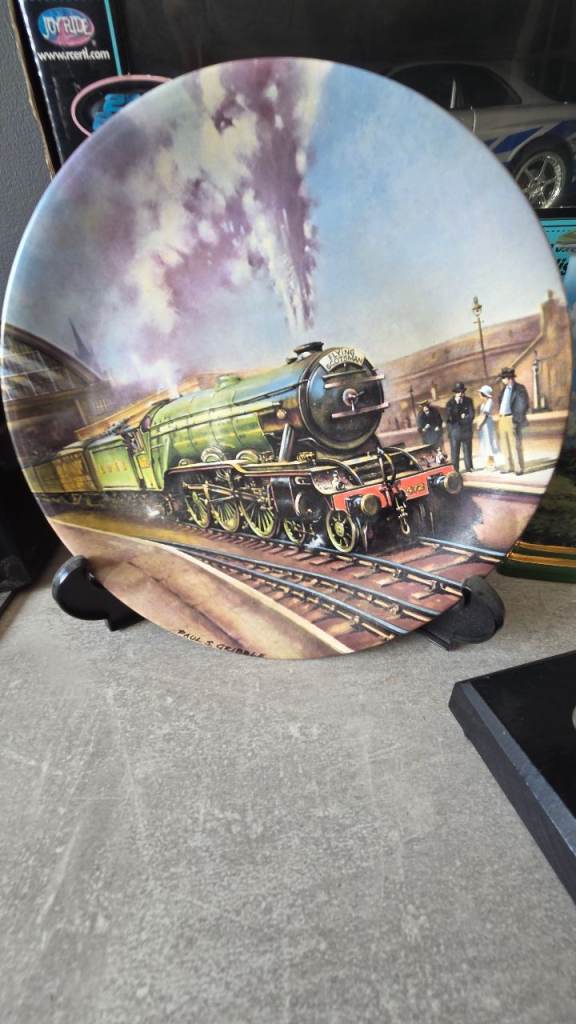 Limited Edition 'Flying Scotsman' Decorative Plate