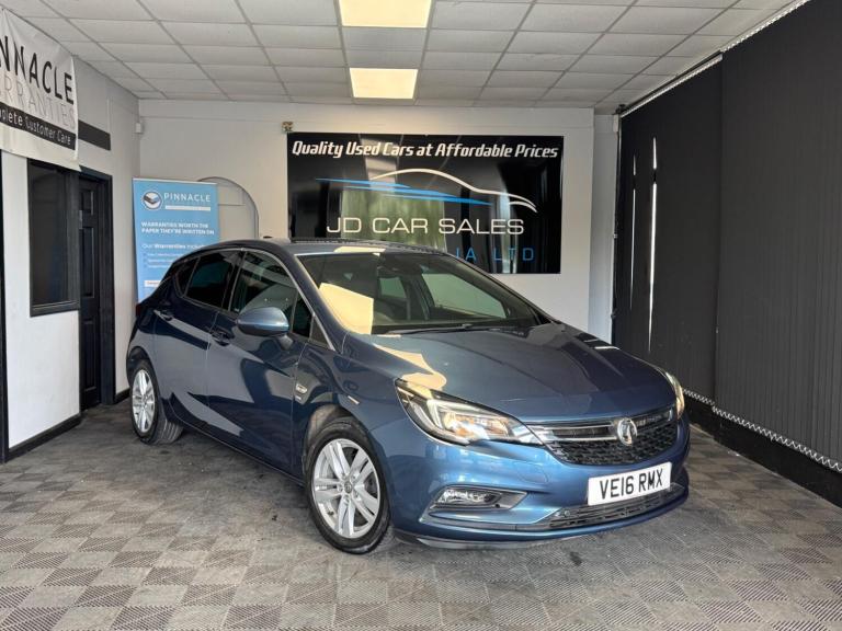 2016 Vauxhall Astra 1.4i Turbo SRi Nav Euro 6 5dr HATCHBACK Petrol Manual
