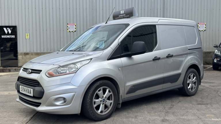 2014 Ford Transit Connect 1.6 TDCi 200 Trend Diesel Silver 5dr NO VAT+3 SEATER+1 KEEPER+WORK READ...