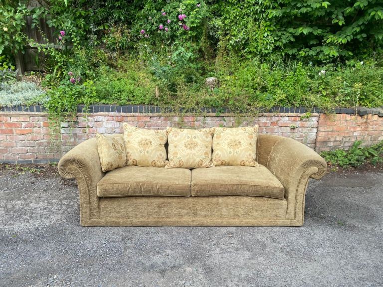Comfortable 2-Seater Sofa with Cushions – Good Condition
