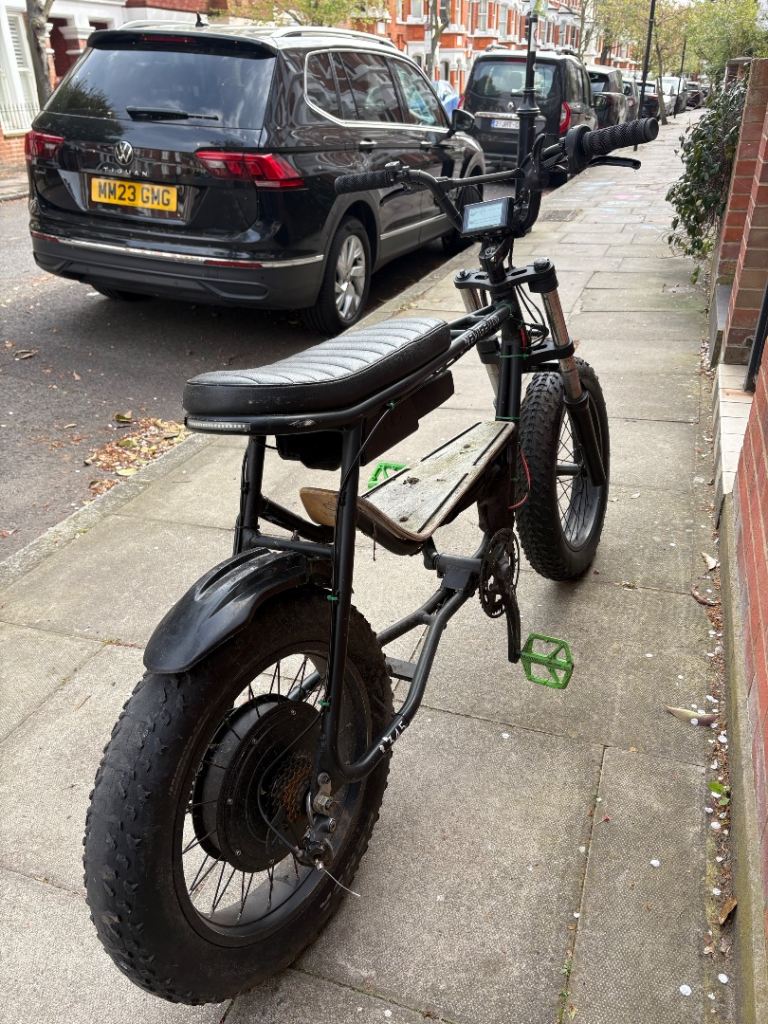 Newgen 345-S 750W off-road bike with battery. Needs chain