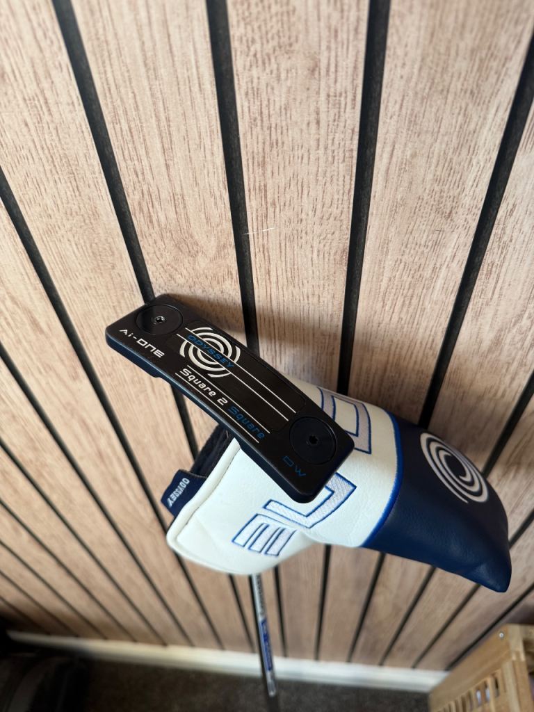 Odyssey Ai-ONE Square 2 Square DW Putter 35” Stroke Lab Shaft + Headcover RH