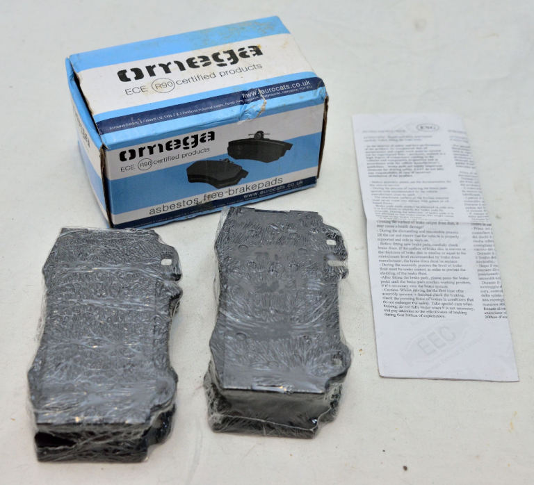 Omega BRP1453 front brake pads for Mercedes AMG ML55 1999 - 2005, new and sealed
