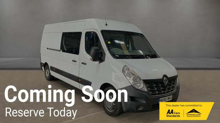 2016 Renault Master LM35 ENERGY dCi 110 Business M/Roof Van [EURO 6] PANEL VAN DIESEL Manual