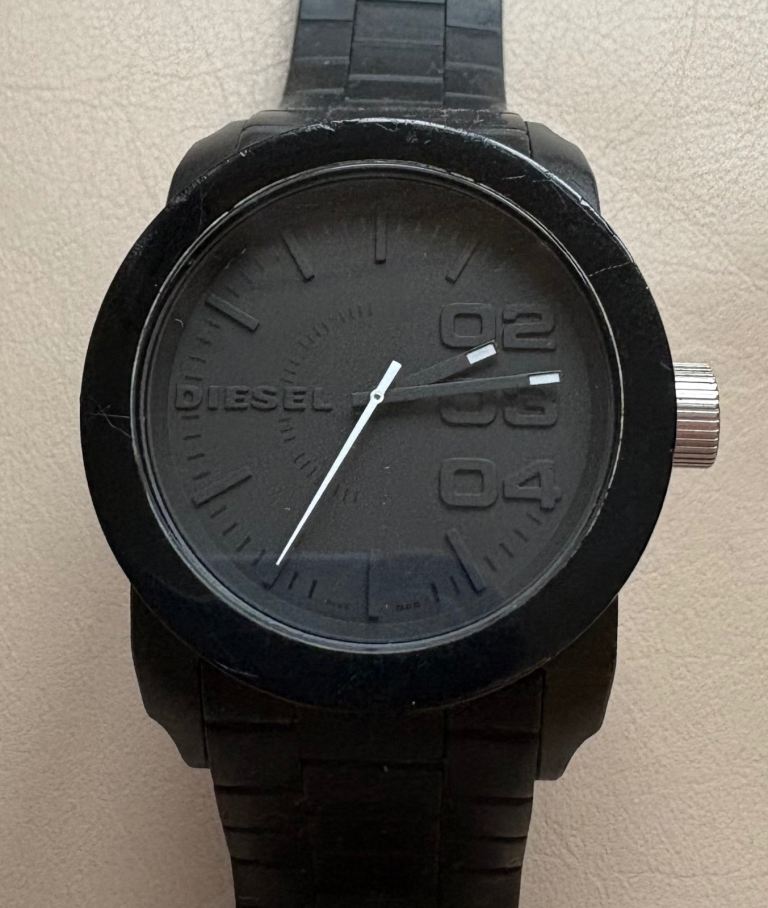 Diesel Double Down Men’s Black Watch