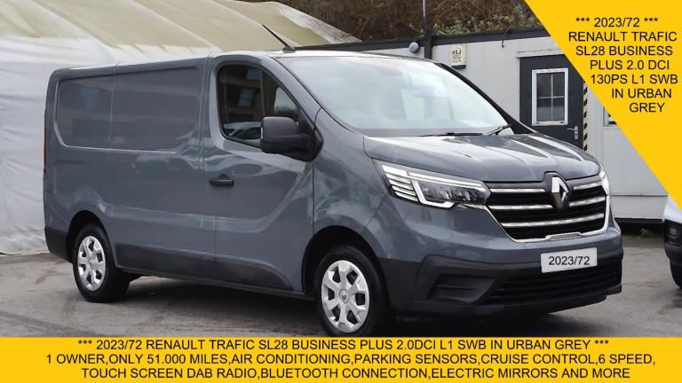 2023 Renault Trafic SL28 Blue dCi 130 Business+ Van PANEL VAN DIESEL Manual