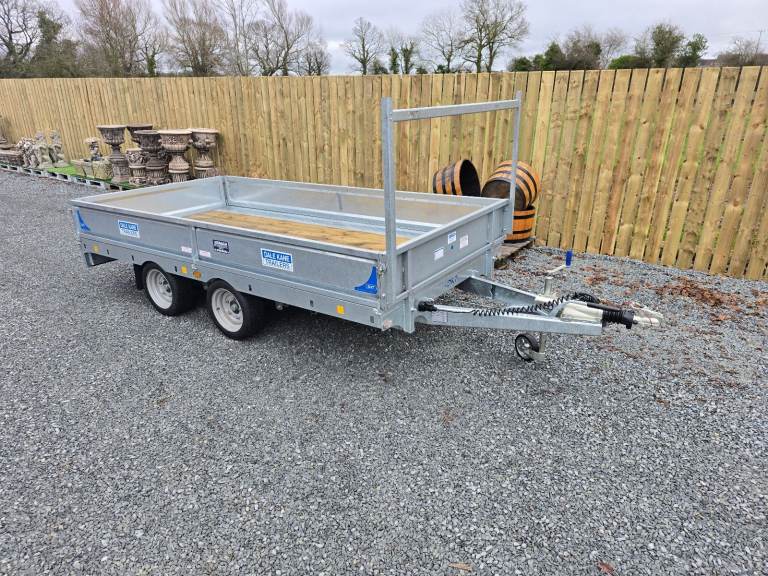 12x6ft Dale kane builders dropside trailer leds 