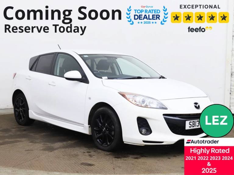 2013 Mazda Mazda3 1.6 Tamura 5dr HATCHBACK PETROL Manual