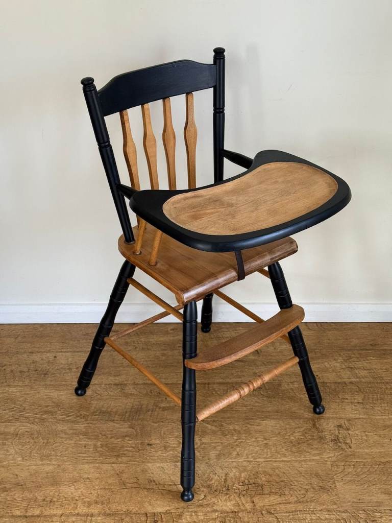 Beautifully Restored Antique High Chair