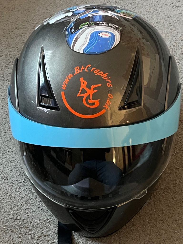 Child’s motorcycle helmet