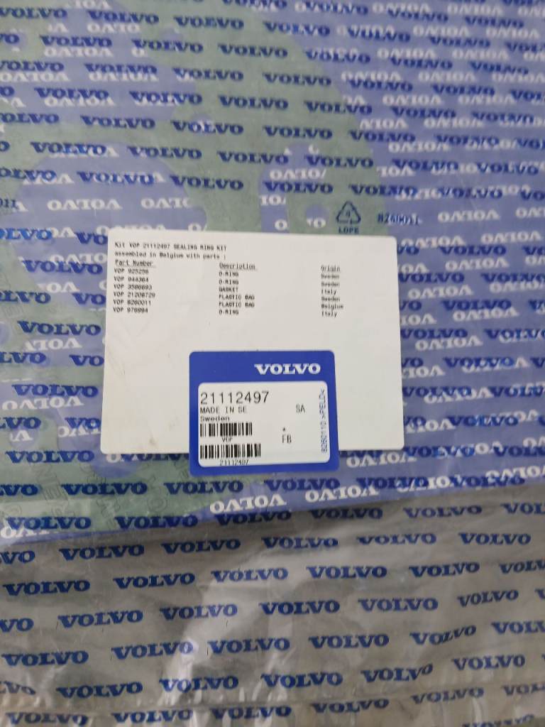 New Genuine Volvo Part 21112497 - Made in EU