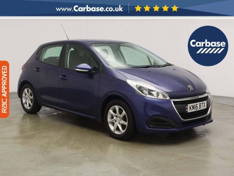 2016 Peugeot 208 1.2 PureTech 82 Active 5dr HATCHBACK PETROL Manual