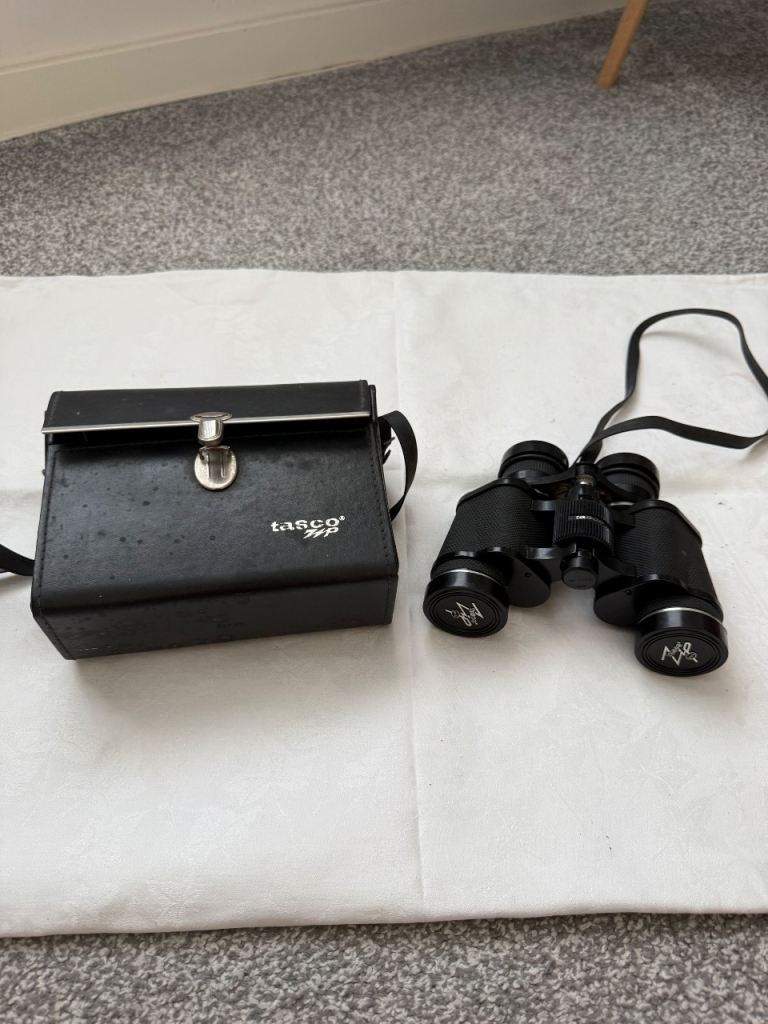Tasco Binoculars with Original Case – Good Condition