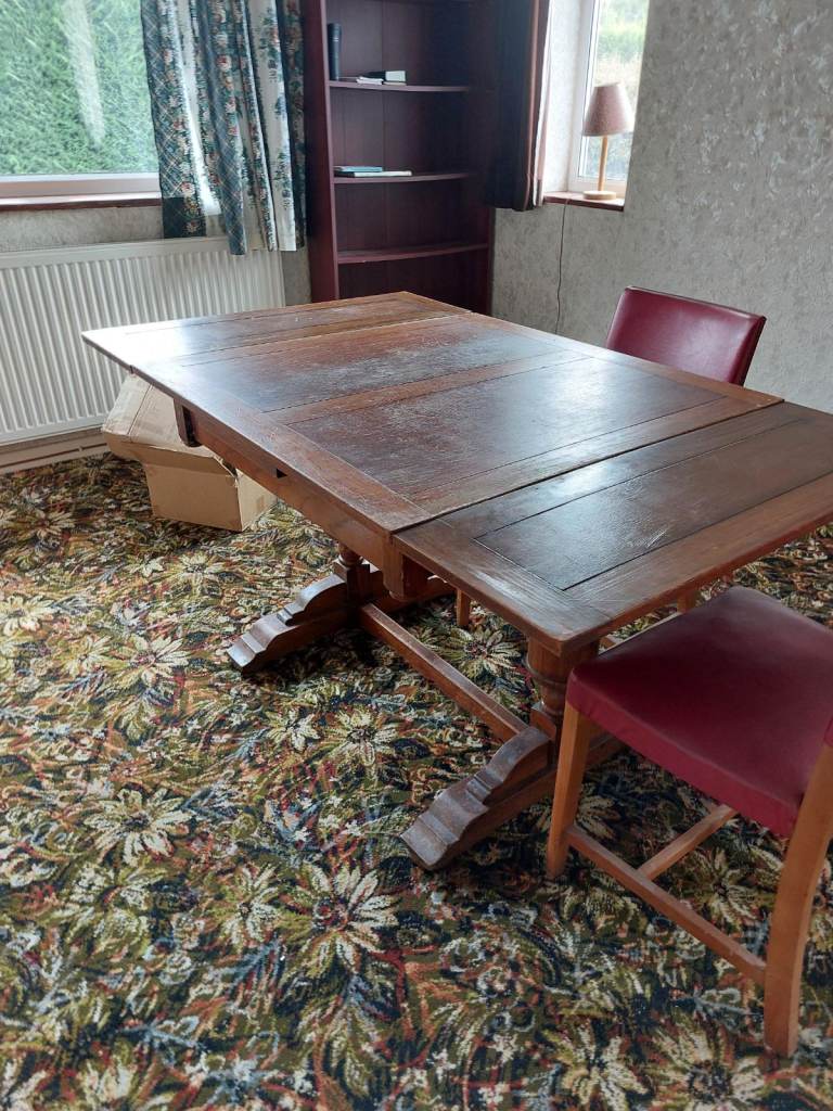 Dining table, wooden