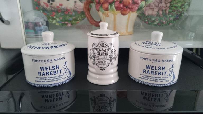 Set of 3 Fortnum & Mason Jars