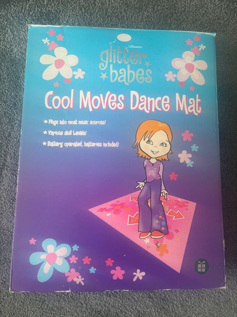Glitter babes dance mat