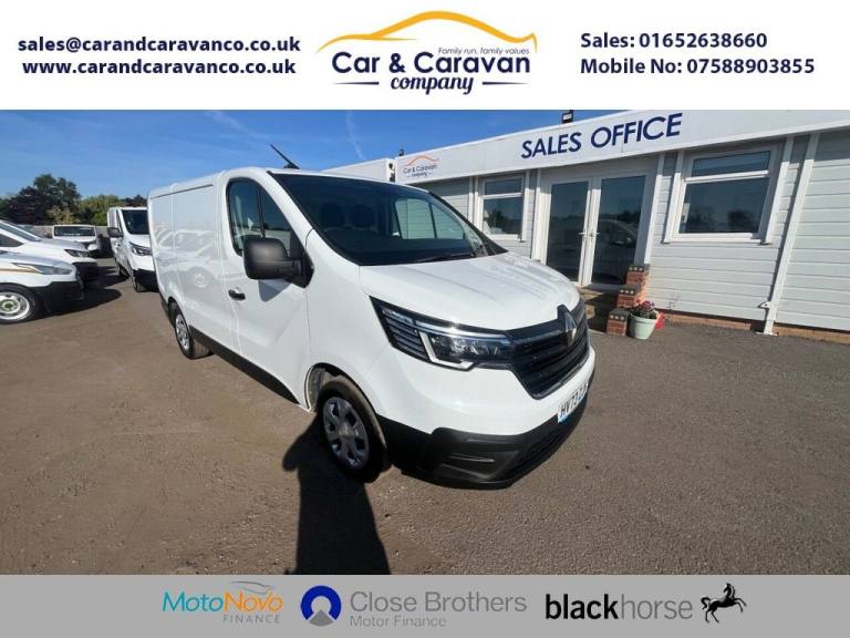 2023 73 RENAULT TRAFIC 2.0 DCI BLUE SL28 BUSINESS PANEL VAN 5DR DIESEL MANUAL L1
