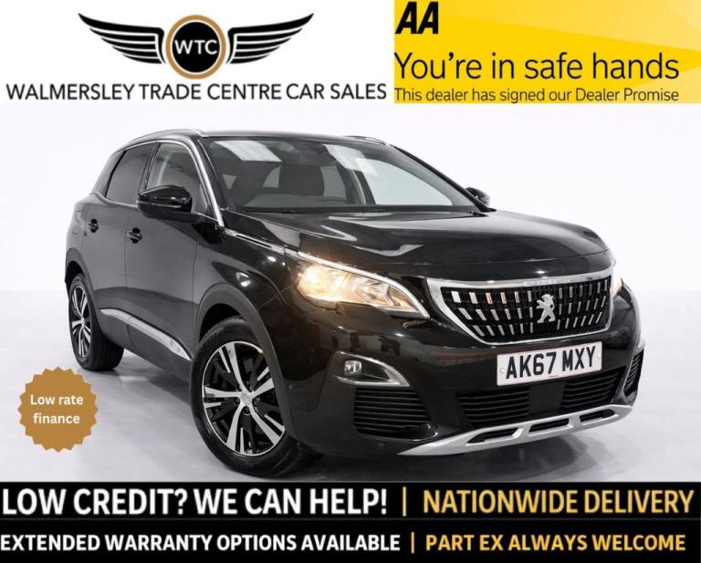 2017 Peugeot 3008 1.2 PureTech Allure 5dr HATCHBACK PETROL Manual