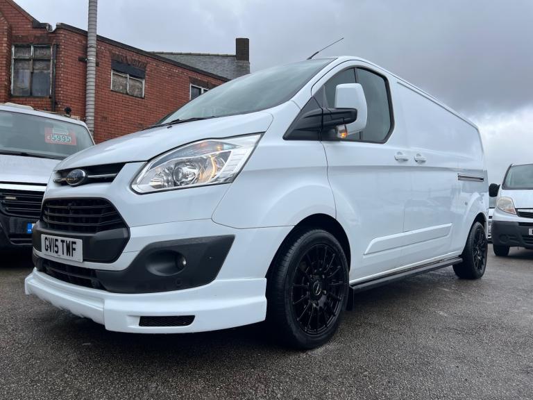2015 FORD TRANSIT CUSTOM 2.2 LWB LIMITED TOP MODEL CHAIN ENGINE NO VAT £8290
