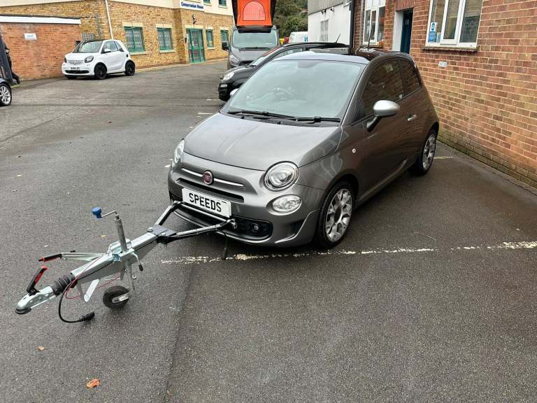 2020 Fiat 500 1.2 Rockstar, PANORAMIC SUNROOF, Motorhome Towcar (Braked) A Frame
