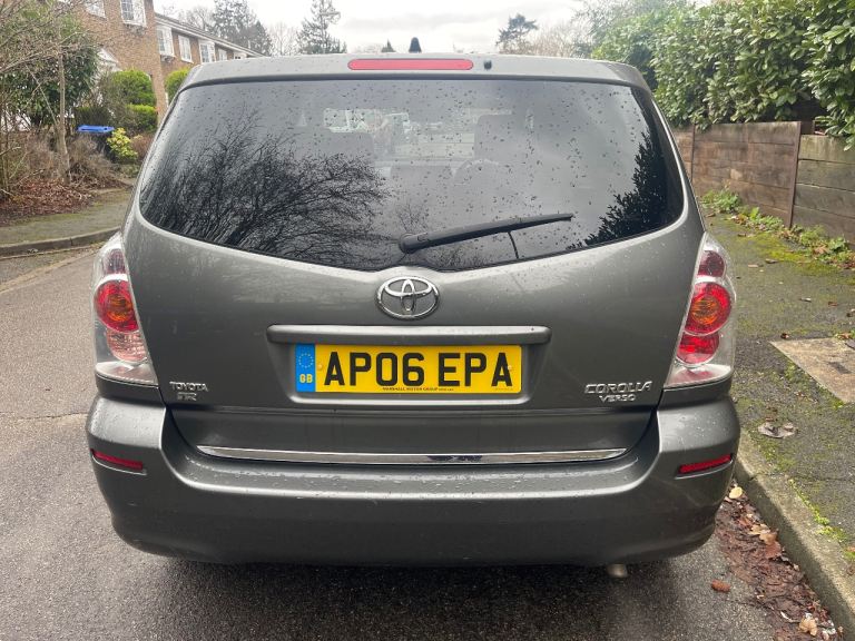 Toyota,VERSO, MPV, 2006, Automatic 7 seater Low mil Ulez